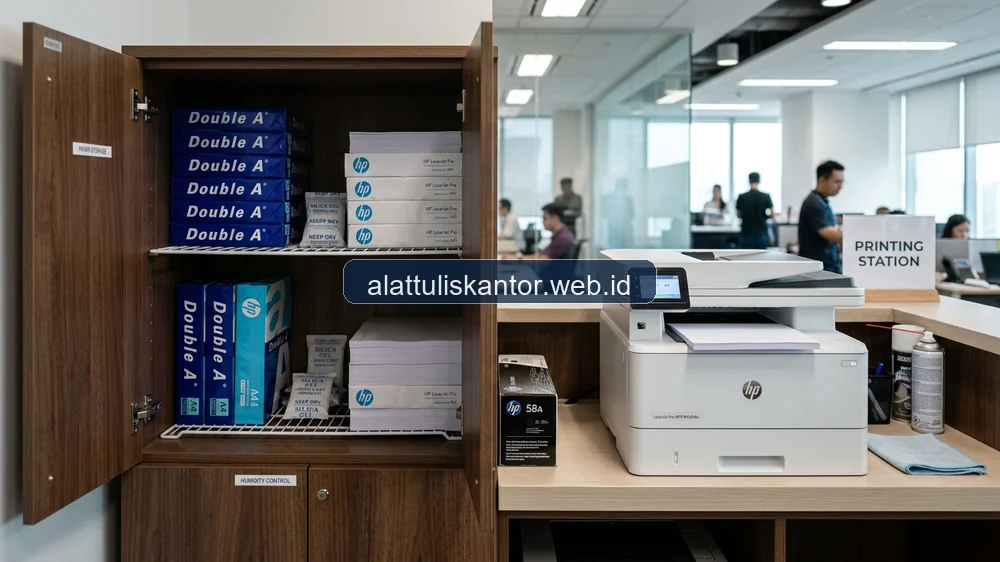 Cara Menyimpan Kertas Kantor agar Tidak Lembap dan Bikin Printer Macet