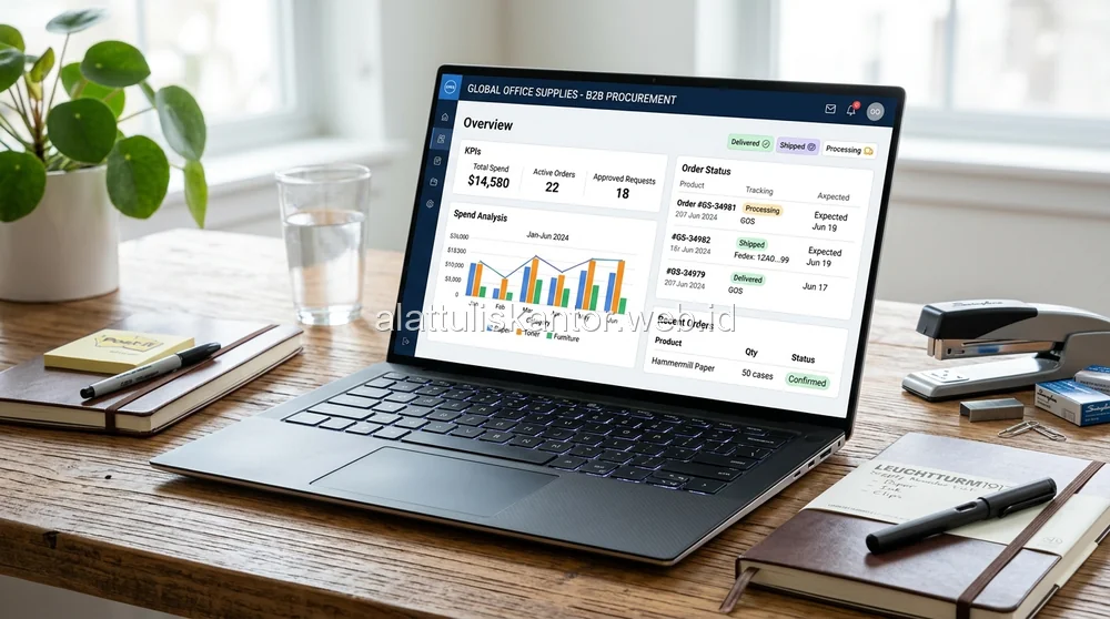 Manfaat Nyata Sistem Pengadaan ATK B2B dengan Aplikasi E-Procurement