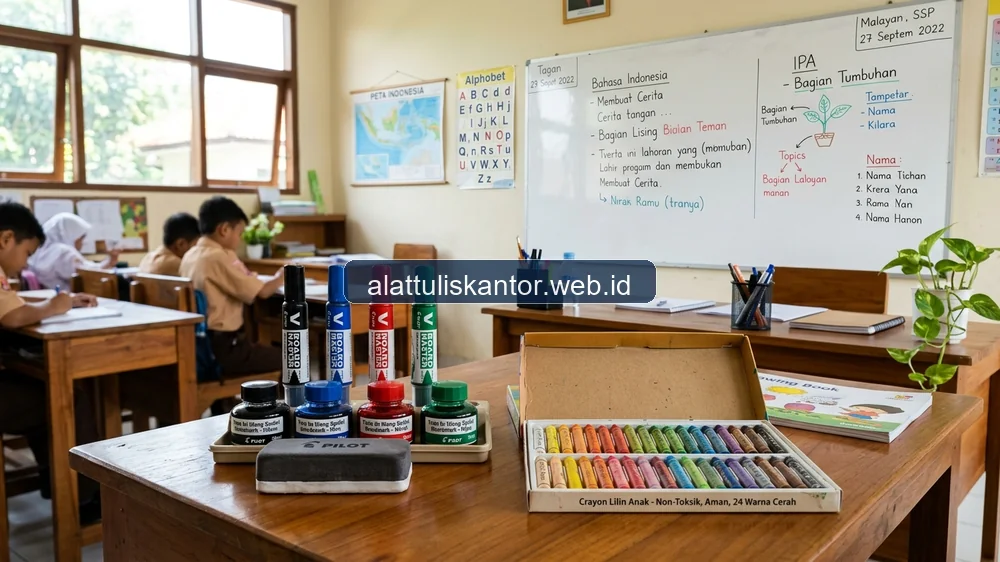 Spidol Whiteboard Sekolah Isi Ulang: Tips Hemat Anggaran Kelas