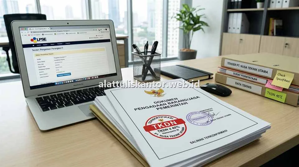 Mengapa Kepatuhan TKDN ATK Sangat Menentukan Kemenangan Tender Pemerintah