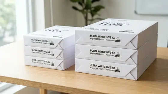 Kertas HVS untuk kebutuhan percetakan kantor